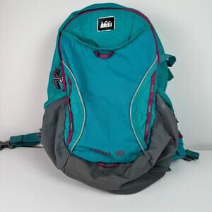 REI Tarn 18 Backpack Teal Hiking Daypack Youth Trail Camping Bag